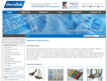 Tablet Screenshot of dacolink.com